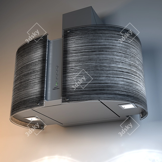 Flamec Elektra Extractor Hood 3D model image 1