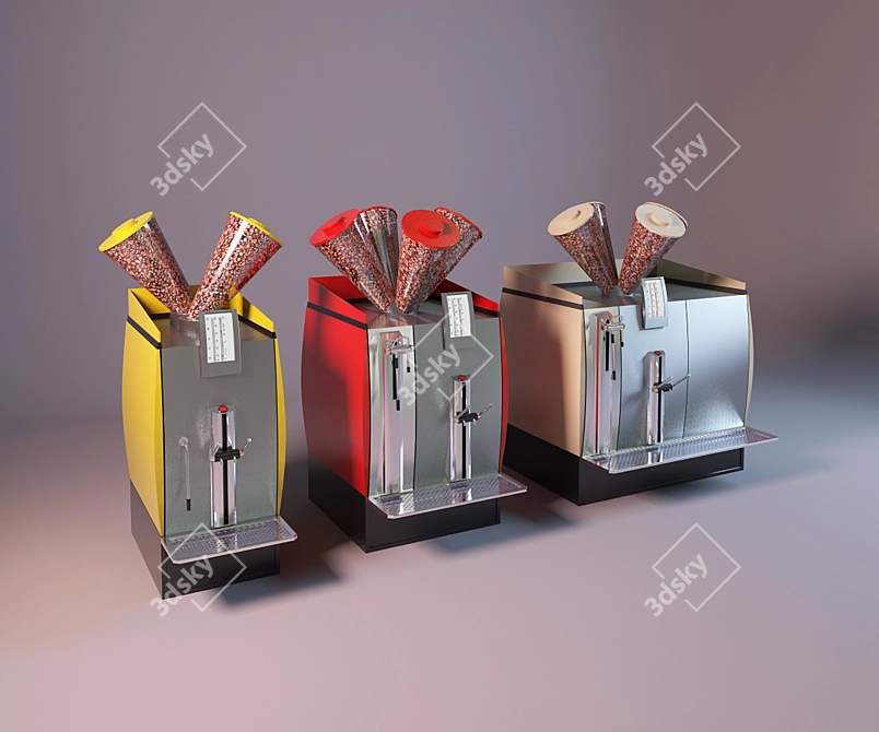 Schaerer Coffee Celebration: Perfect Espresso 3D model image 1