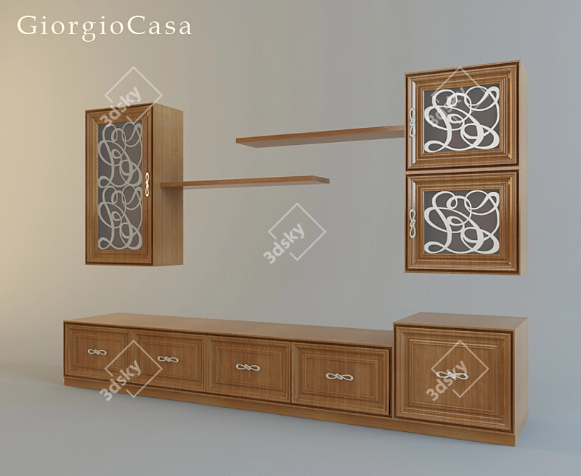 Elegant Italian Furniture: GiorgioCasa 3D model image 1