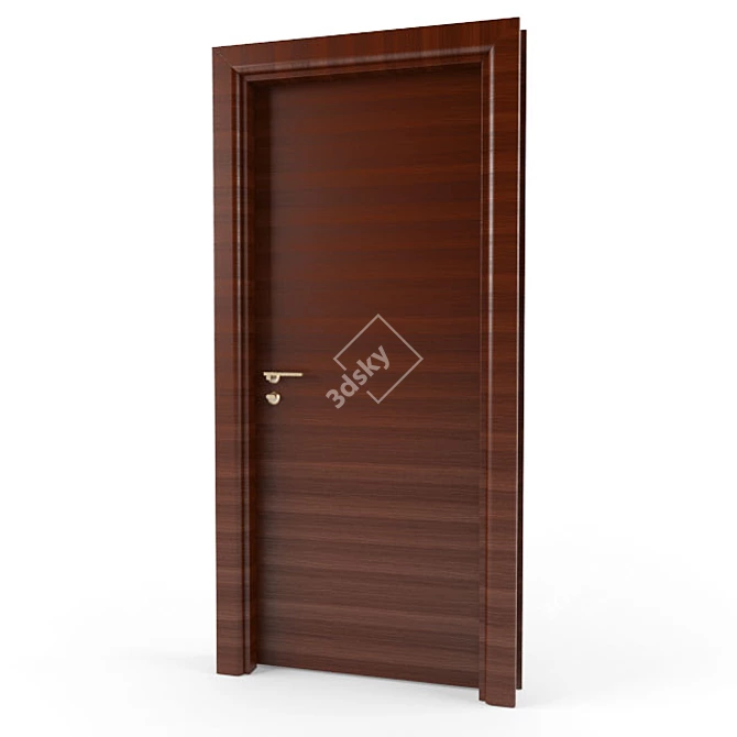 Sturdy Entryway Solution 3D model image 1