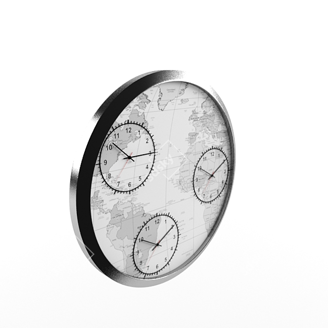 Timepiece: Sleek and Stylish 3D model image 1
