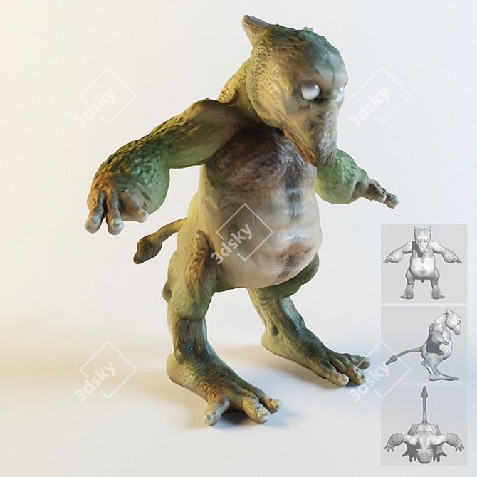 MUT-01: The Ultimate Mutant Power 3D model image 1