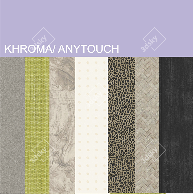 Touch of Khroma: Anytouch Wallpapers 3D model image 1