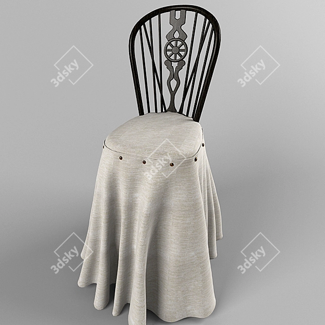 Comfort Plus Chair 3D model image 1