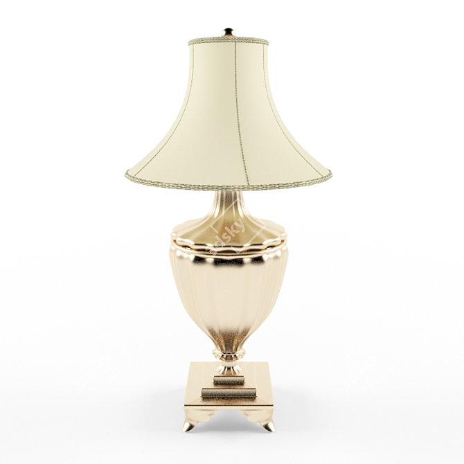 Exquisite Dynasty Lamps 3D model image 1