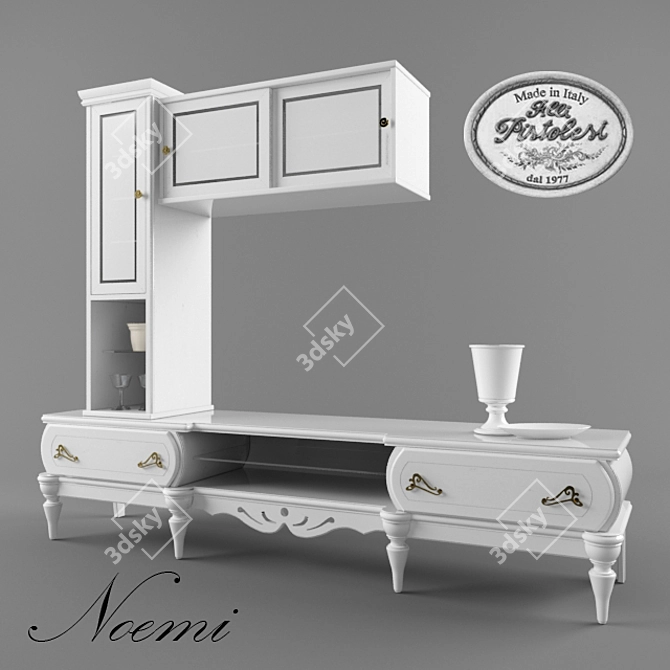 Pistolesi Noemi: Italian Elegance 3D model image 1