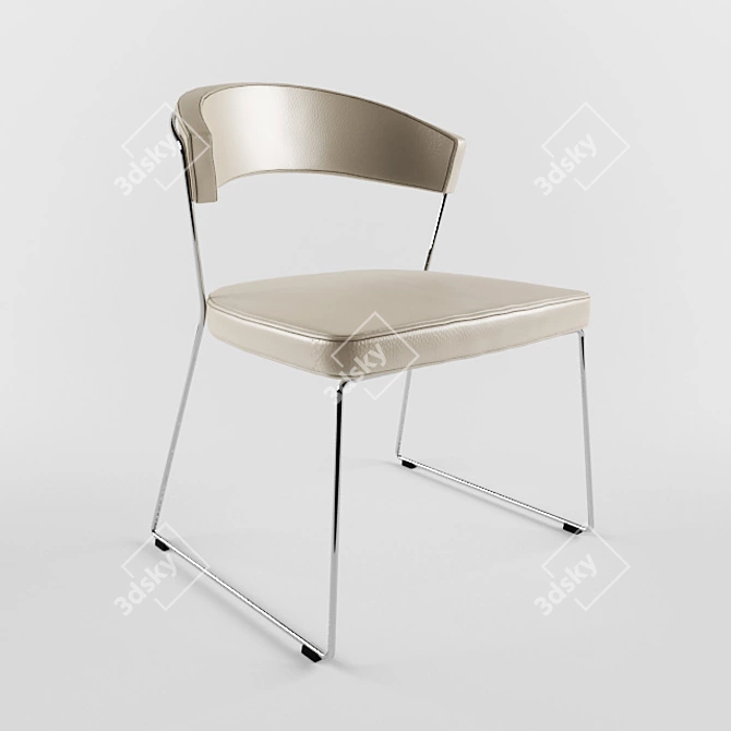 Iconic Comfort: Calligaris CS/1022-LH 3D model image 1