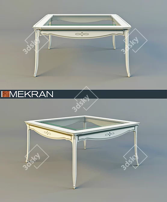 Provence Coffee Table 3D model image 1