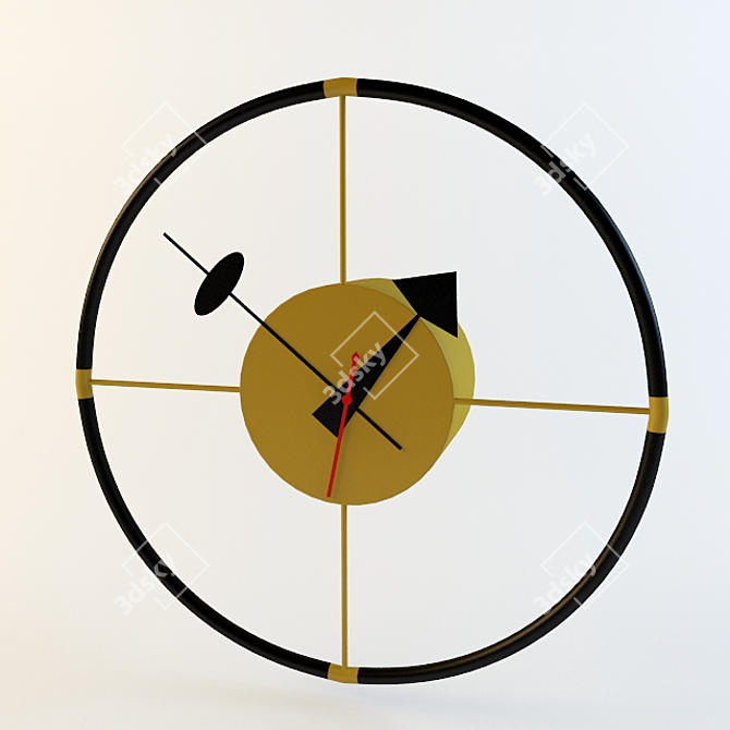 Vitra Steering Wheel - 30.5cm Diameter 3D model image 1