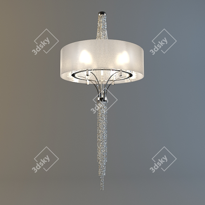 Modern Style Pendant Chandelier 3D model image 1