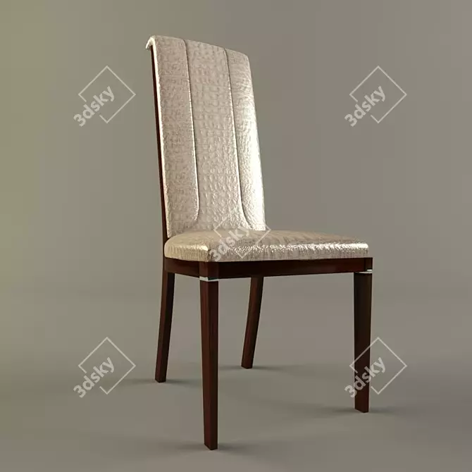 Elegant Turri Genesis Leather 3D model image 1