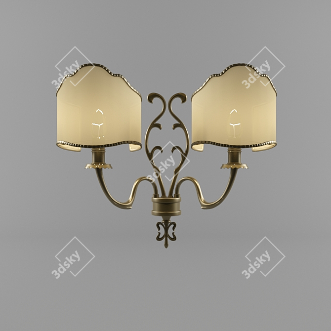 ZONCA Ceiling Light Fixture 3D model image 1