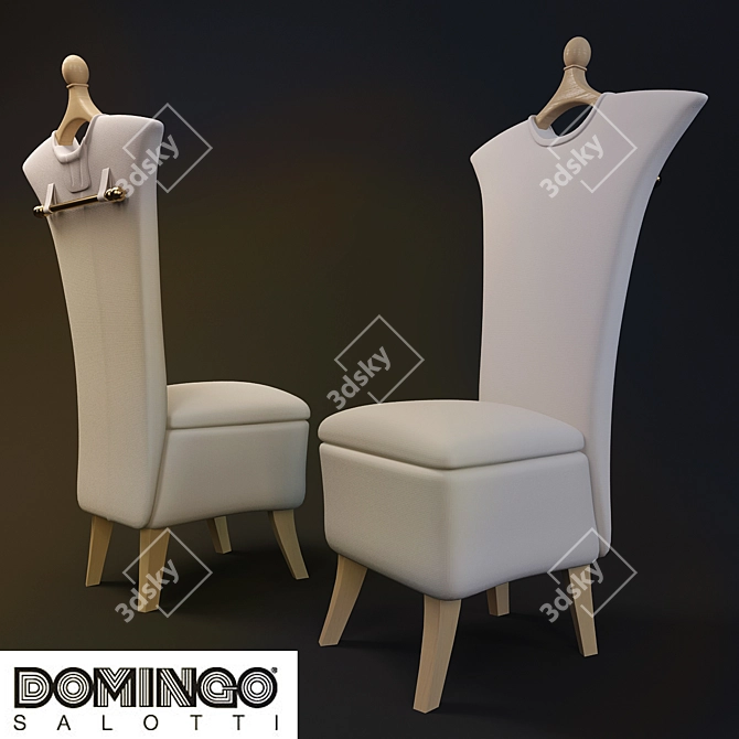 Italian Chic: Artemide Chair by Domingo Salotti 3D model image 1