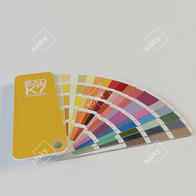 Dynamic RAL Color Mixer 3D model image 1
