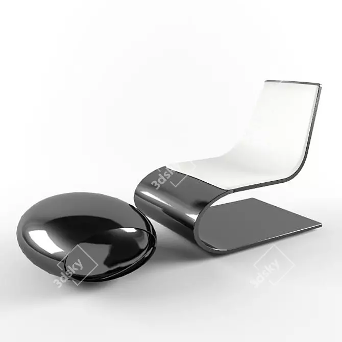 Revolutionary Design: Nouvelle Vague 3D model image 1