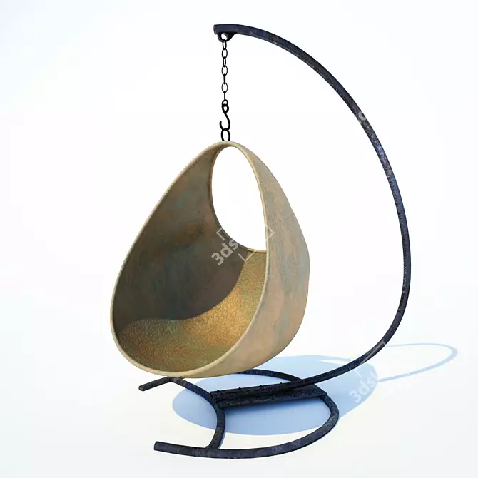 Elegant Ostara Swing: Miyburgh Design 3D model image 1