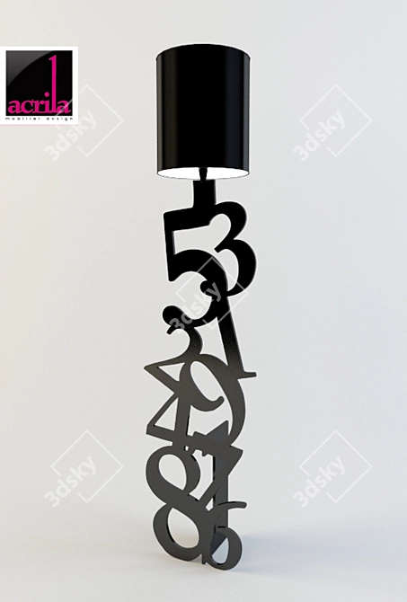 Acrila: Sleek and Stylish Plastic 3D model image 1