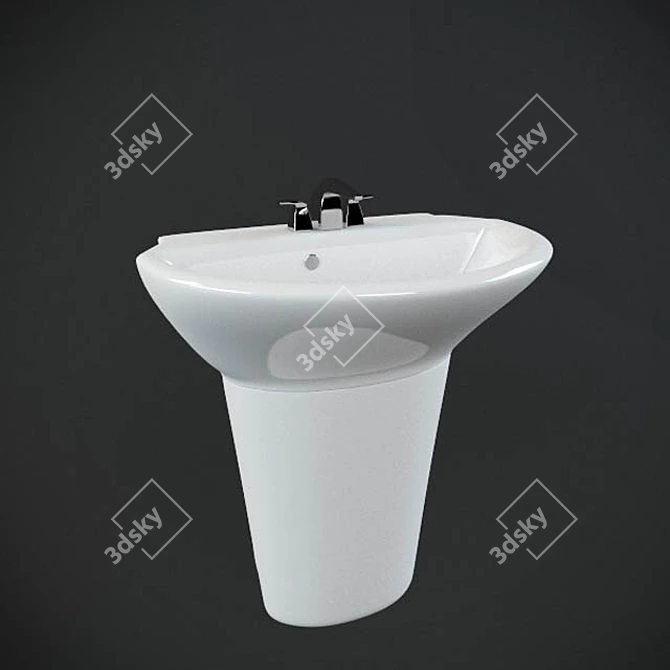 Villeroy & Boch Stratos - Aesthetic 3D Replacement 3D model image 1