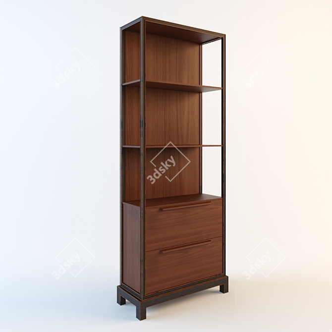Sherrill Occasional Cabinet 3D model image 1