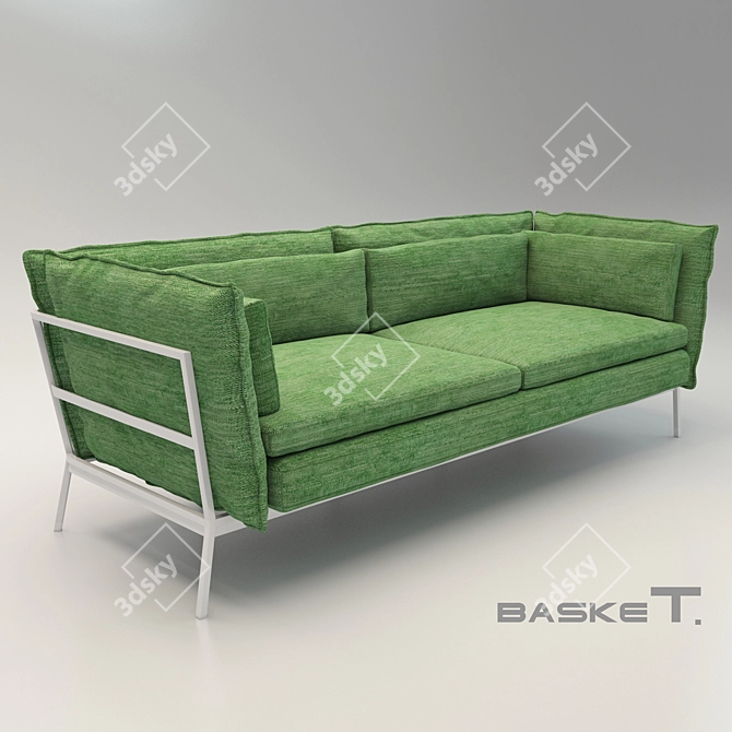 Elevate Your Style with Cappellini Basket 3D model image 1
