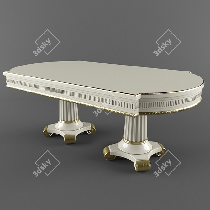 ARCA Dining Table 3D model image 1