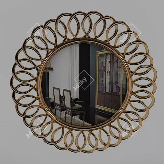 Reflective Beauty 3D model image 1