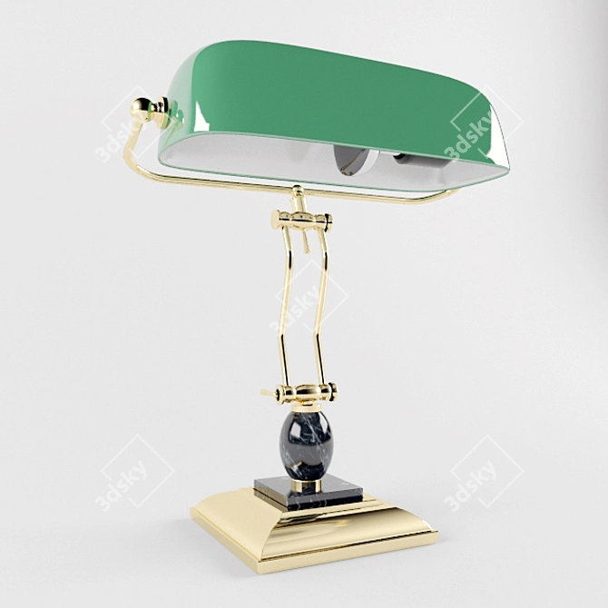 Imperial Glow: Kremlin Lamp 3D model image 1