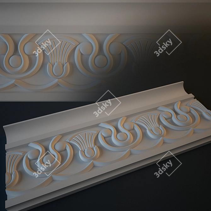 Ancient Egyptian Sculpture 3D model image 1