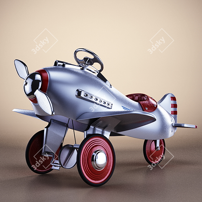 Jetsetter Skyrocket: Soar with Style! 3D model image 1