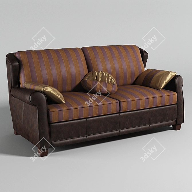 RoyBosh Modern Sofa 3D model image 1