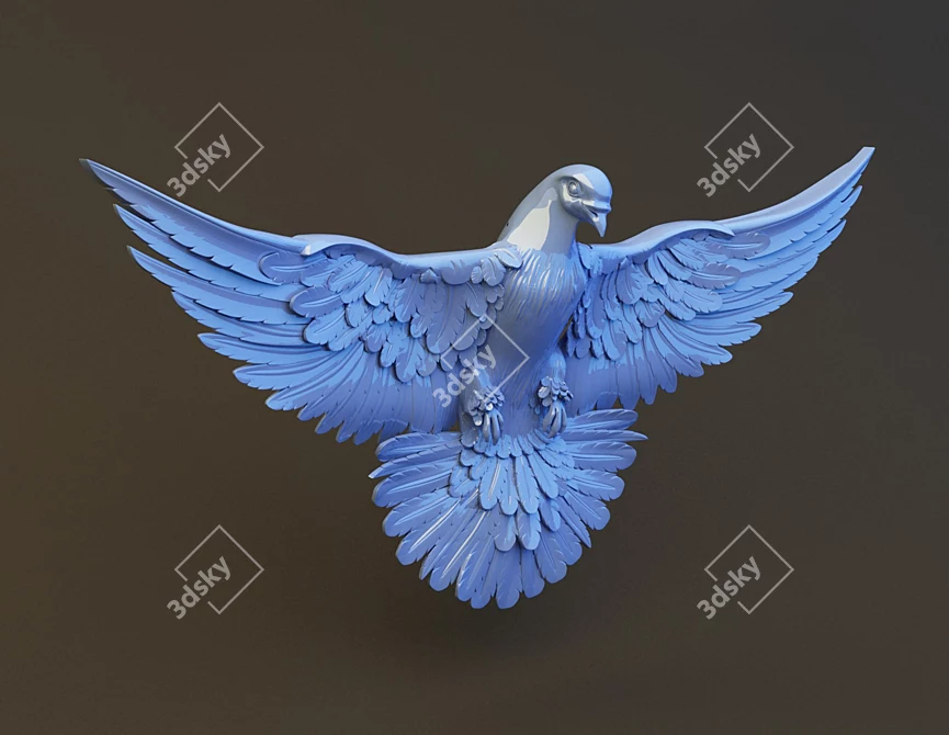 Flying Beauty 3D model image 1