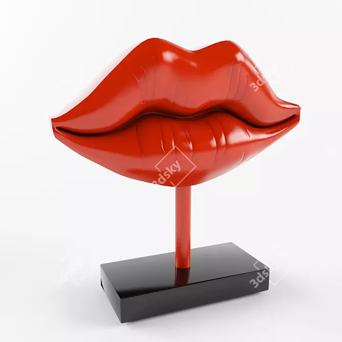 Sweet Kiss Deco Figurine | Art. 31399 3D model image 1