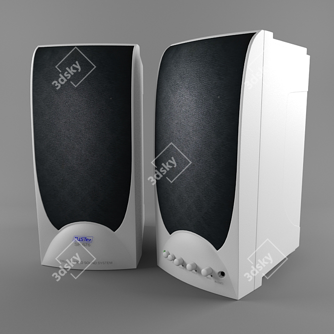 Enhanced Sound: JUSTer SP-676 3D model image 1
