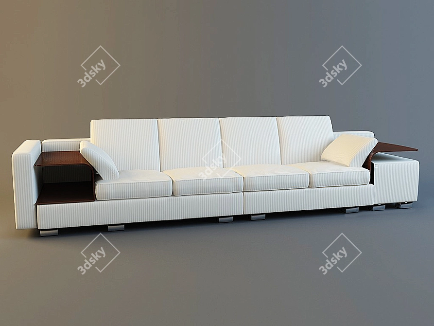 ESSEPI DRINK Sofa - Sleek and Stylish 3D model image 1