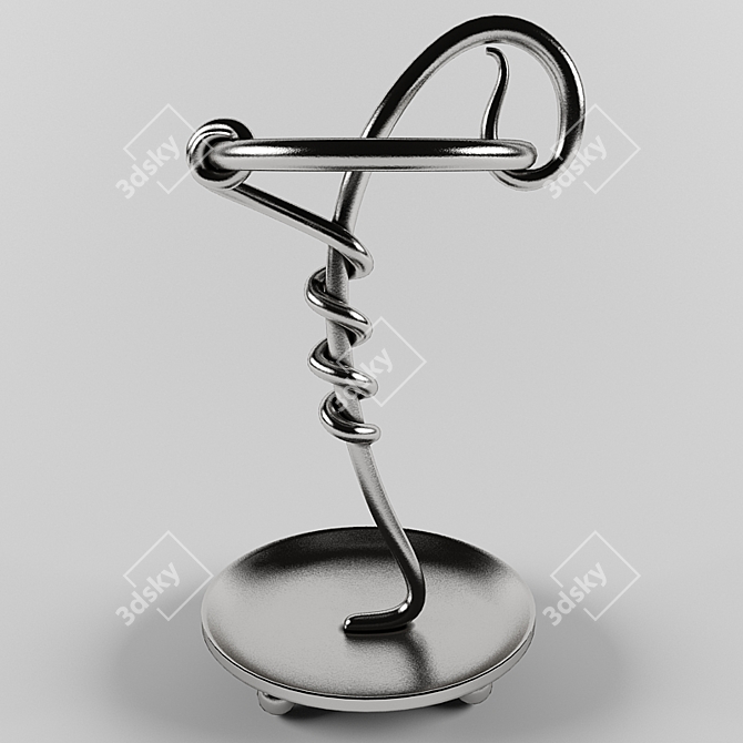 Sleek Umbrella Stand 3D model image 1