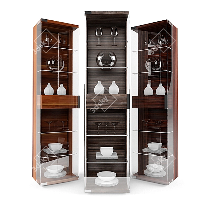 Modern Sideboard 3D model image 1