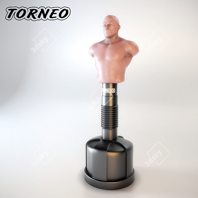 Torneo Boxing Mannequin: Perfect for Training 3D model image 1