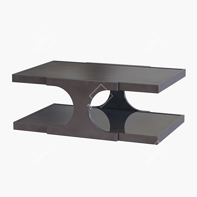 Jacques Garcia Collection: Saint-Tropez Cocktail Table 3D model image 1
