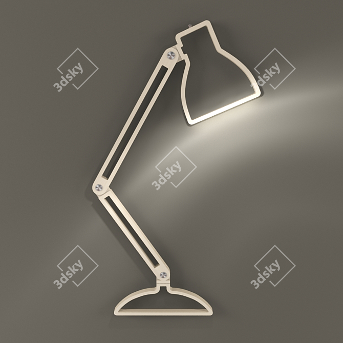 Modern Floor Lamp 3D model image 1