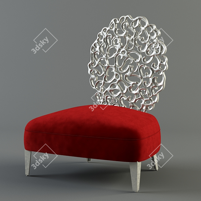 Title: Luxurious Christopher Guy Chair 3D model image 1