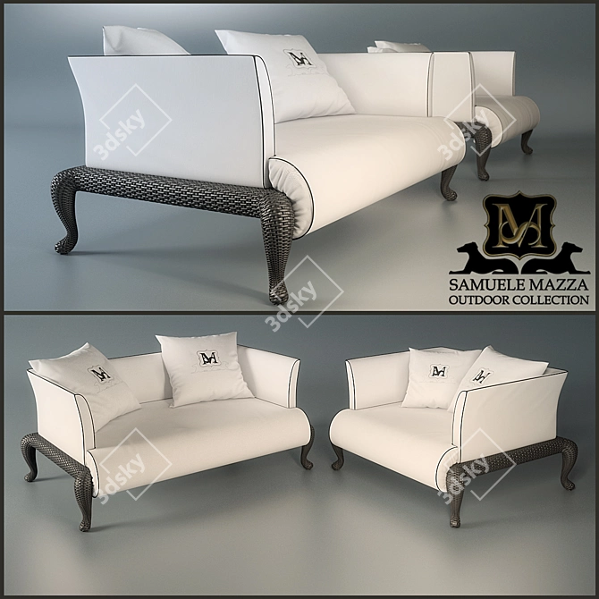 Luxurious Canopo by Samuele Mazza 3D model image 1