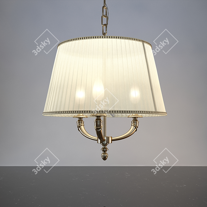 Elegant Lighting Fixture: Il Paralume Marina 3D model image 1