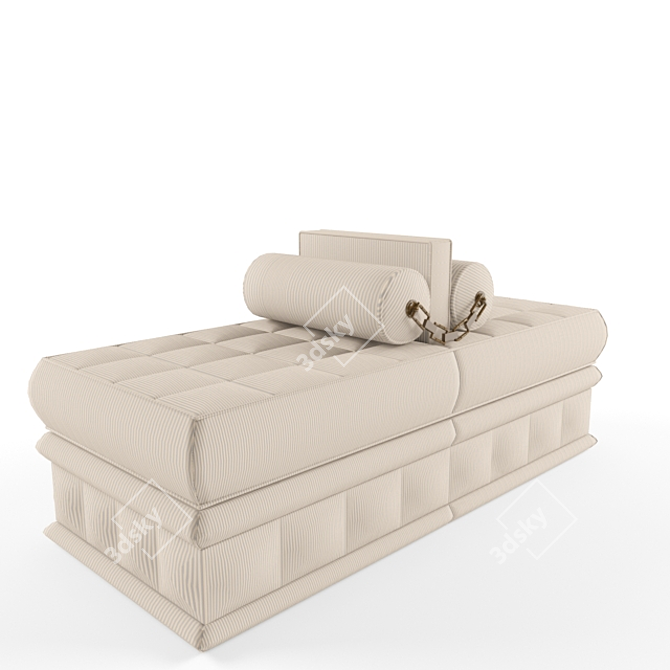 Elegant VISIONNAIRE LAVINIA Sofa 3D model image 1