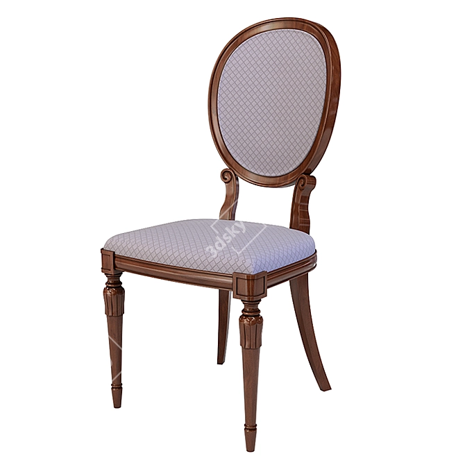 Elegant VAMAH Canova Chair 3D model image 2