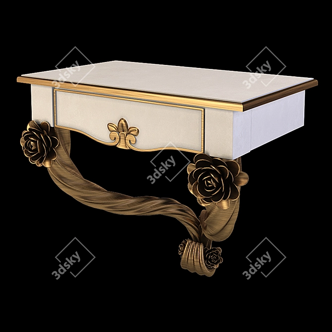 Savio Firmino Dresser: Elegant & Functional 3D model image 5