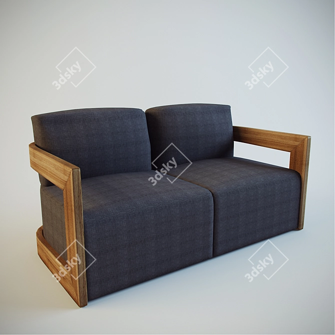 Meridiani Cloud: Modern Design, Perfect Size 3D model image 1