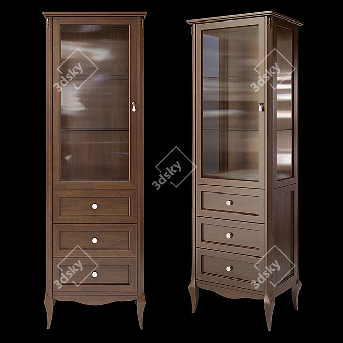 Elegant Epoque Plutone Furniture Set 3D model image 5