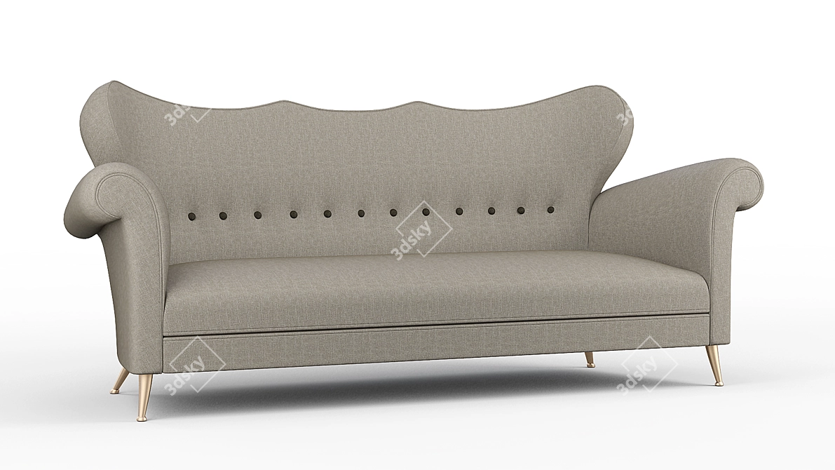 PEPPINO Collection - Stylish Sofa by Creazoni 3D model image 1