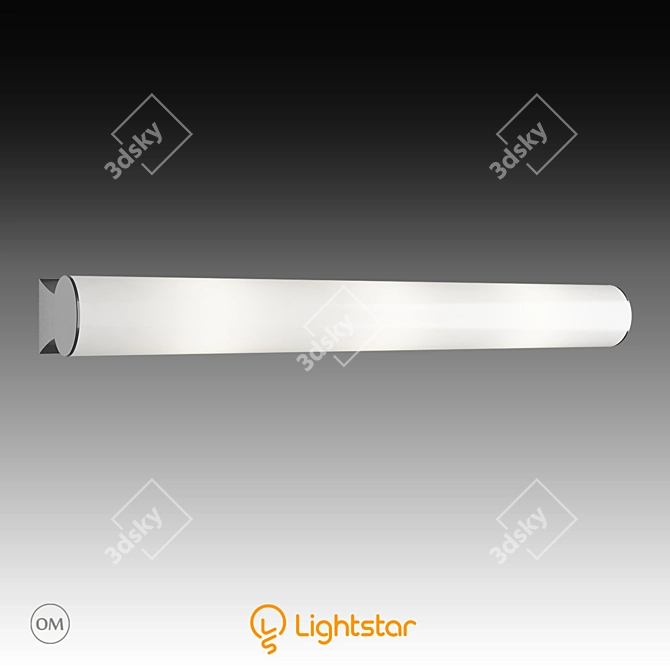 Sleek Shine Pendant Light 3D model image 1