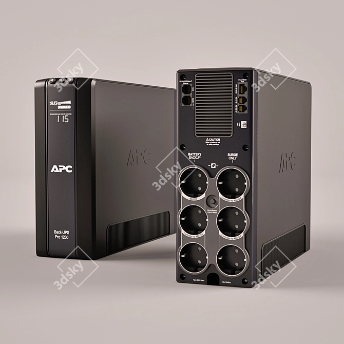 APC Profi UPS 3D model image 1